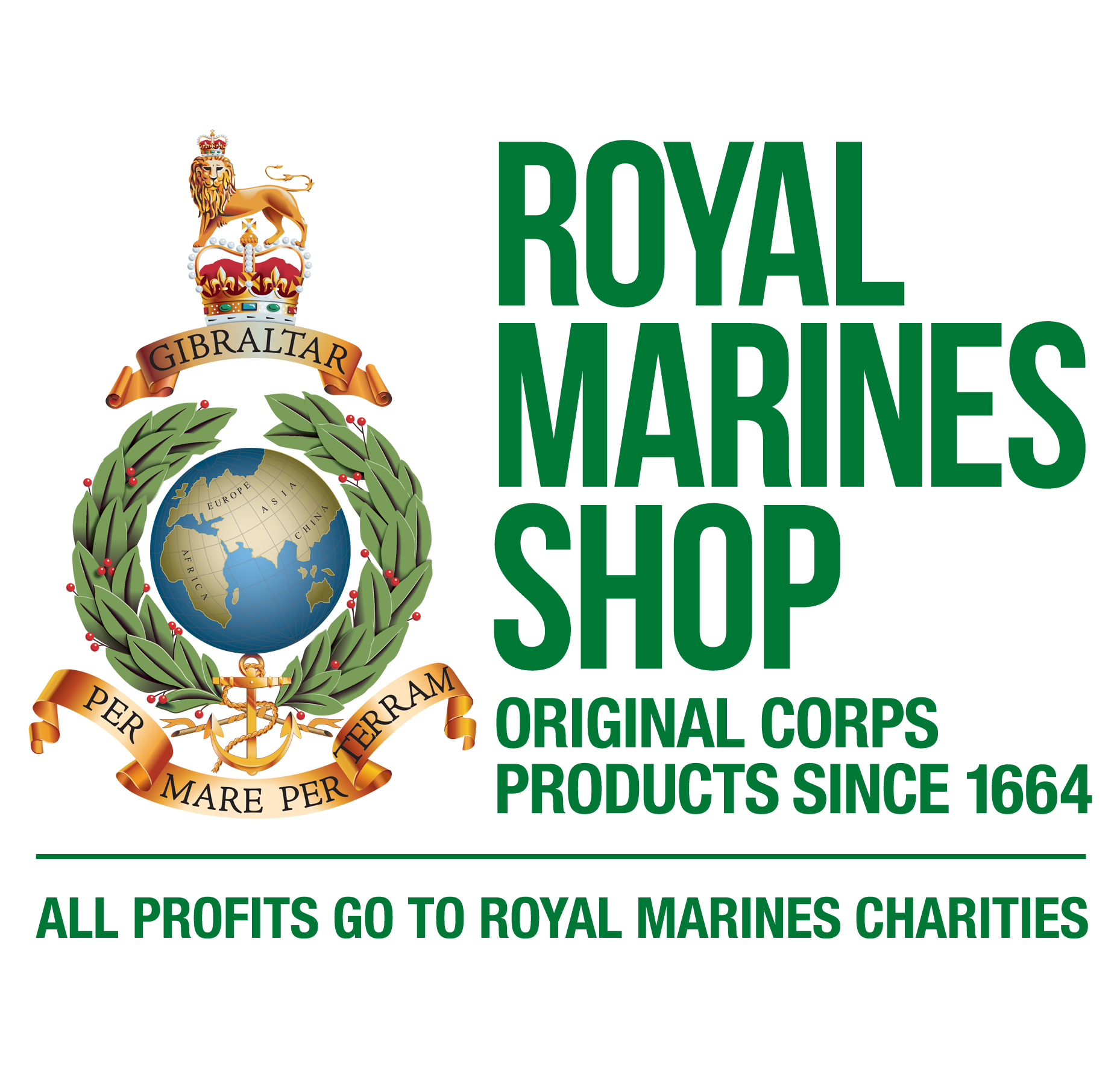 Royal Marines Shop Logo