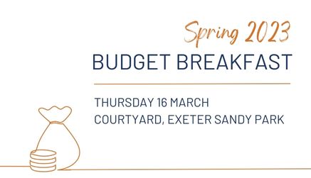 BUDGET Event page image